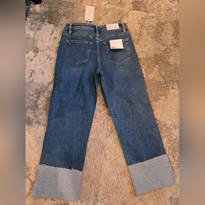 Vervet Victoria High Rise Cuffed Jean-NWT